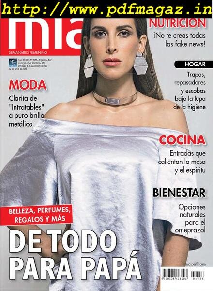 Mia Argentina – 13 junio 2019 Cover