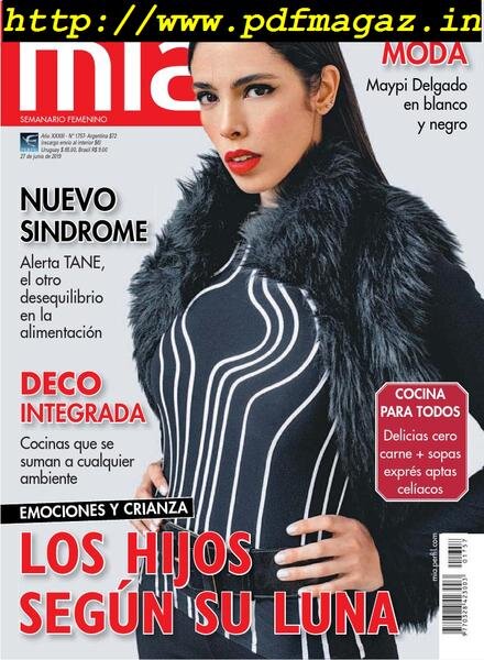 Mia Argentina – 27 junio 2019 Cover