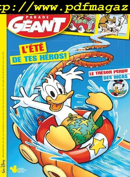 Mickey Parade Geant – juin 2019 Cover