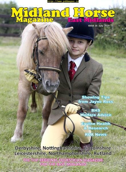 Midland Horse East Midlands – July 2019 Cover