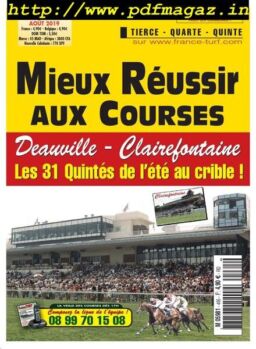 Mieux Reussir aux Courses – aout 2019