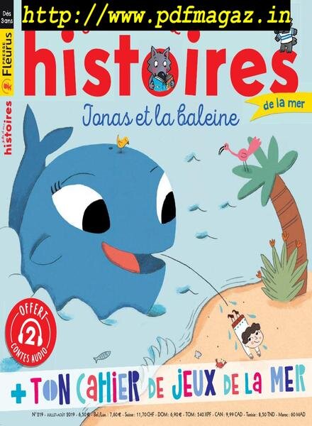 Mille et Une Histoires – juillet 2019 Cover