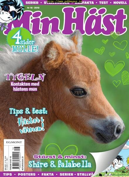 Min Hast – 02 juli 2019 Cover