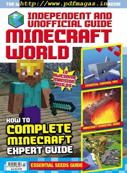Minecraft World Magazine – October 2019 Cover