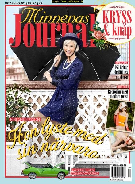 Minnenas Journal – 04 juli 2019 Cover