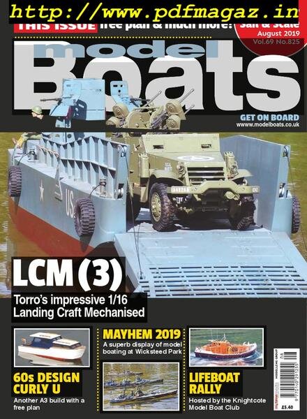 Model Boats – August 2019 Cover