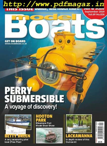 Model Boats – September 2019 Cover