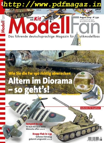 ModellFan – August 2019 Cover