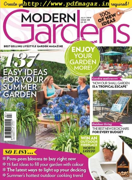 Modern Gardens – July 2019 Cover