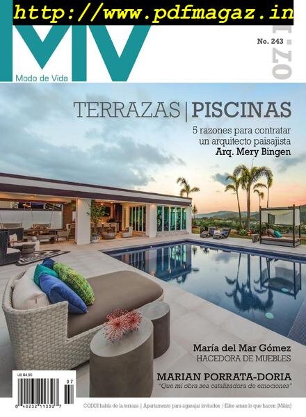 Modo de Vida – Julio 2019 Cover
