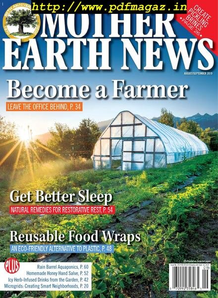 Mother Earth News – August-September 2019 Cover