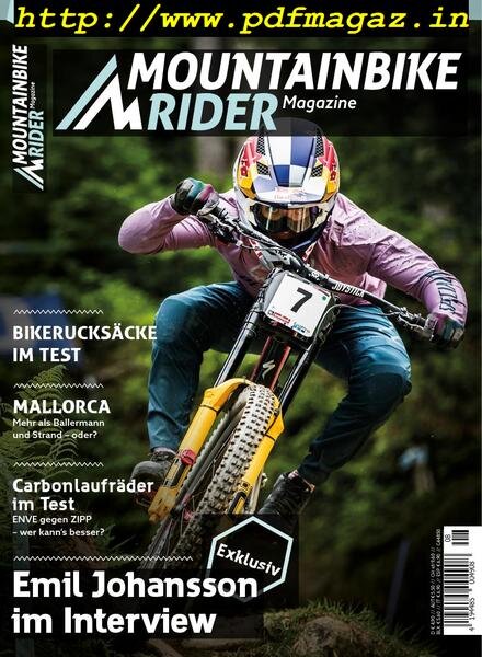 Mountainbike Rider – August 2019 Cover