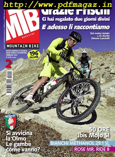 MTB Magazine – Febbraio 2012 Cover