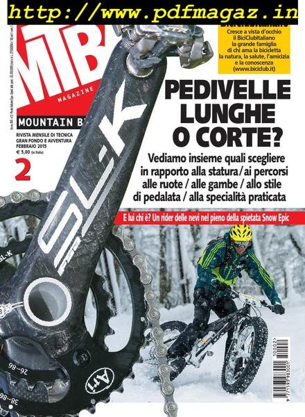 MTB Magazine – Febbraio 2015 Cover