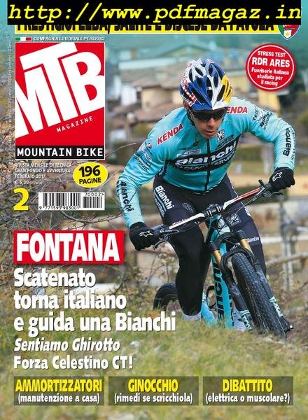 MTB Magazine – Febbraio 2017 Cover