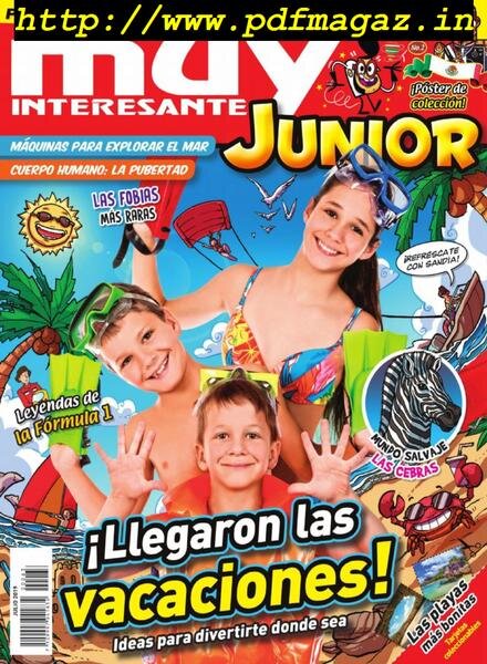 Muy Interesante Junior Mexico – julio 2019 Cover