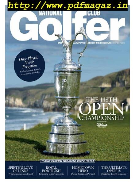 National Club Golfer – July 2019 Cover