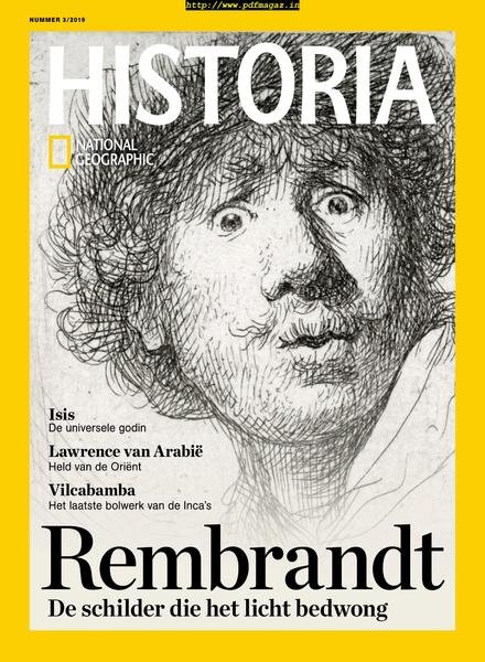 National Geographic Historia Netherlands – juli 2019 Cover
