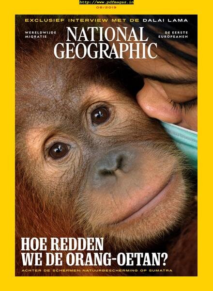 National Geographic Netherlands – augustus 2019 Cover