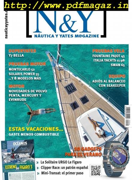 Nautica y Yates – julio-agosto 2019 Cover