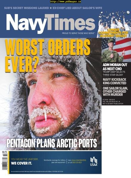 Navy Times – 22 July 2019 Cover