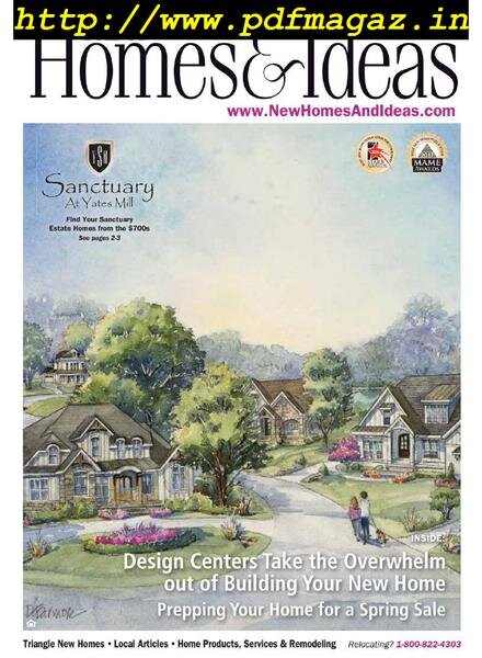 New Homes & Ideas – Spring 2019 Cover