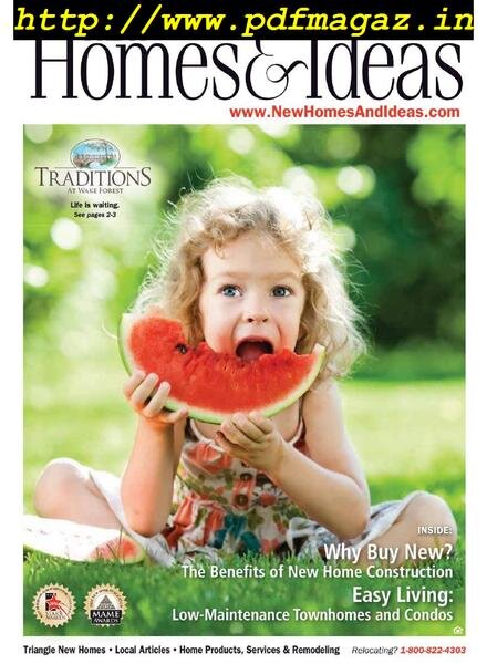 New Homes & Ideas – Summer 2019 Cover