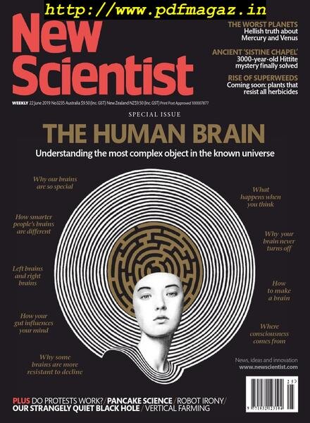 New Scientist Australian Edition – 22 June 2019 Cover