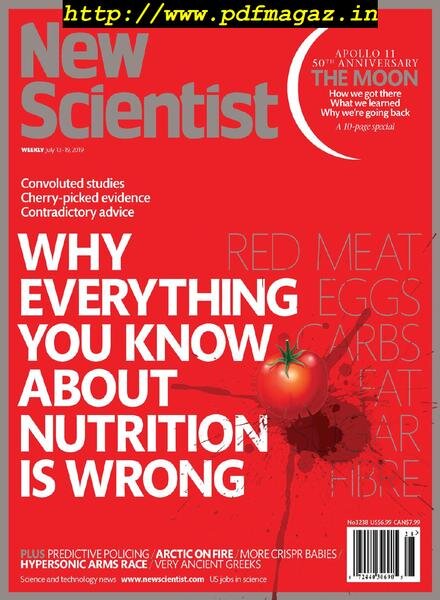 New Scientist – July 13, 2019 Cover
