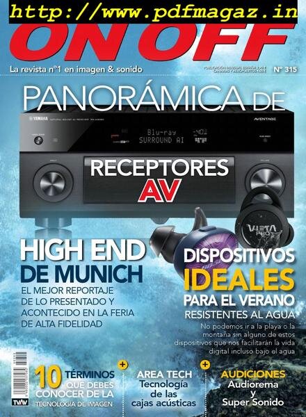 On Off Magazine – julio 2019 Cover
