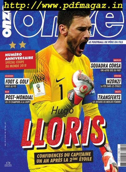 Onze Mondial – juillet 2019 Cover