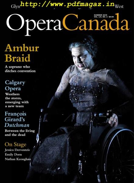 Opera Canada – May 2019 Cover