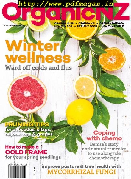 Organic NZ – July 2019 Cover
