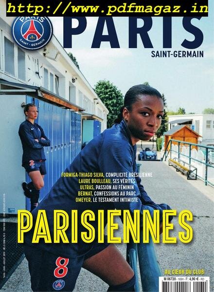 Paris Saint-Germain Le Magazine – juillet-aout 2019 Cover