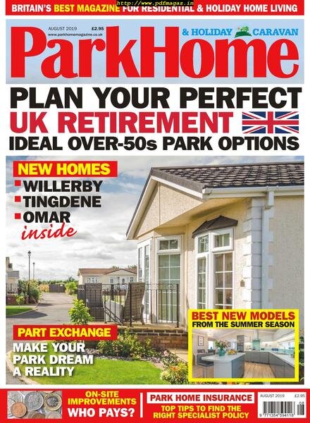 Park Home & Holiday Caravan – August 2019 Cover