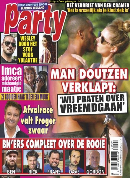 Party Netherlands – 17 juli 2019 Cover