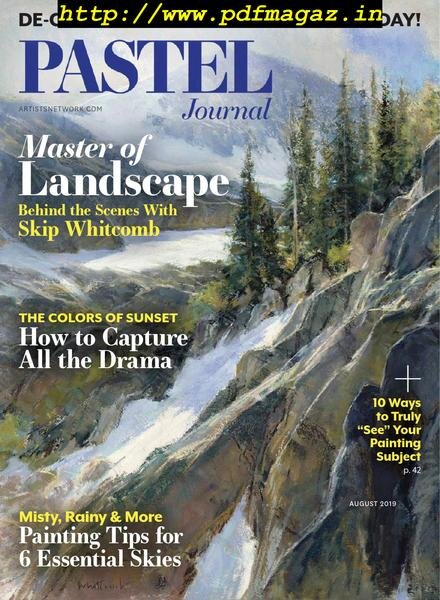 Pastel Journal – July 2019 Cover