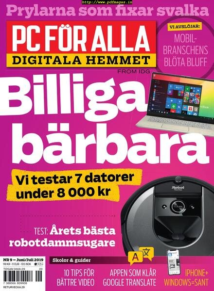 PC fOr Alla – 24 juni 2019 Cover