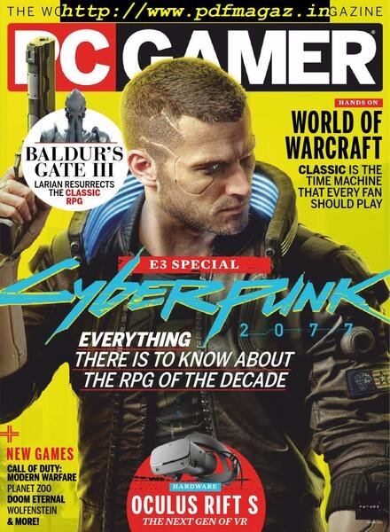 PC Gamer UK – August 2019 Cover