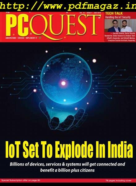 PCQuest – July 2019 Cover