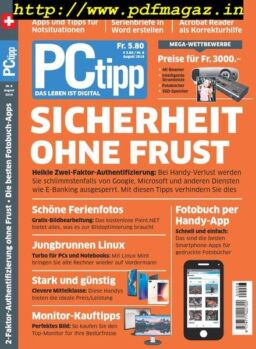 PCtipp – Juli 2019