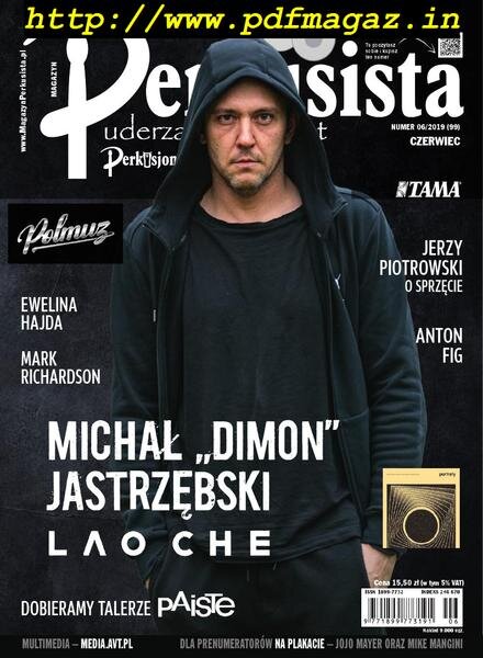 Perkusista – Czerwiec 2019 Cover