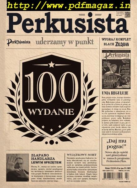 Perkusista – Lipiec-Sierpien 2019 Cover