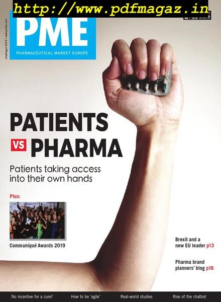 Pharmaceutical Market Europe – July 2019 Cover