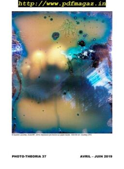Photo-Theoria – Avril-Juin 2019