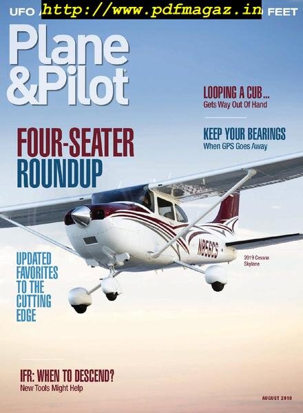 Plane & Pilot – August 2019 Cover
