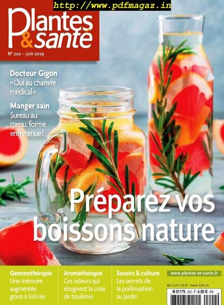 Plantes & Sante – Juin 2019 Cover