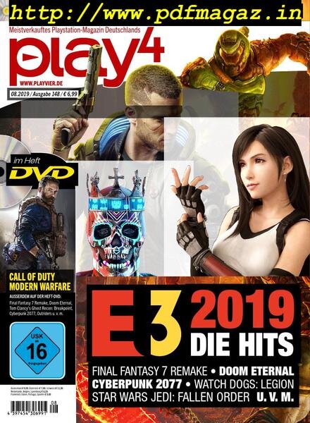 Play4 – Juli 2019 Cover