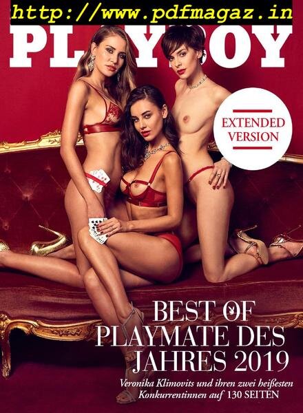 Playboy Germany Special Digital Edition – Best of Playmate des Jahres (Extended Version) – 2019 Cover