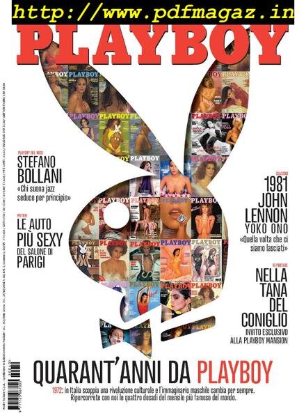 Playboy Italy – Novembre 2012 Cover